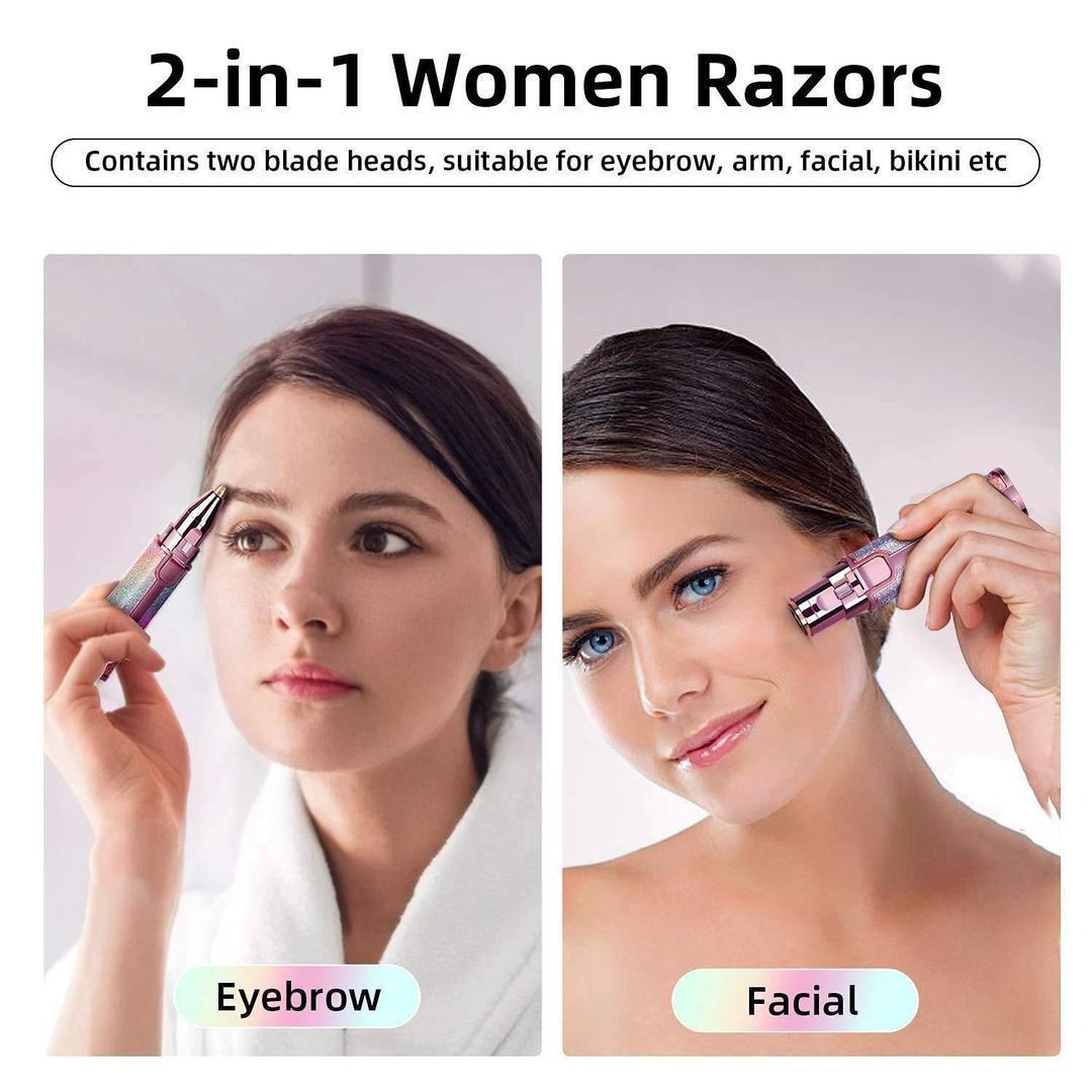 Rechargeable Women's Eyebrows Hair Trimmer – Flawless Brows Anytime, Anywhere!