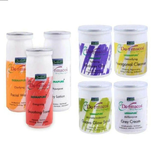 7 Pcs Whitening & Brightening Facial Kit – Complete Glow Solution for Every Skin Type