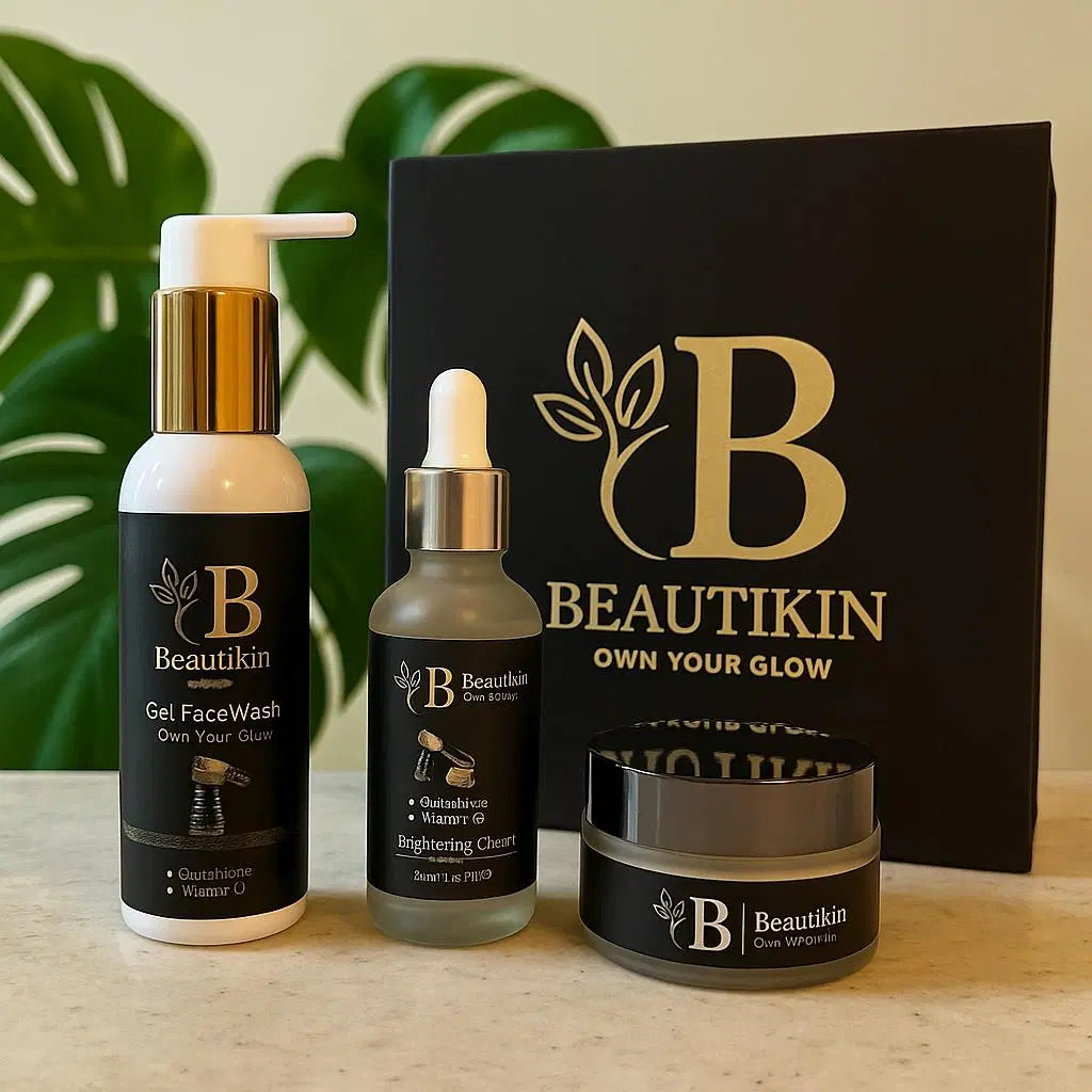 Revitalize Your Skin: 3 in 1 Skincare Bundle (3 Pcs) - Face Wash, Whitening Cream & Serum